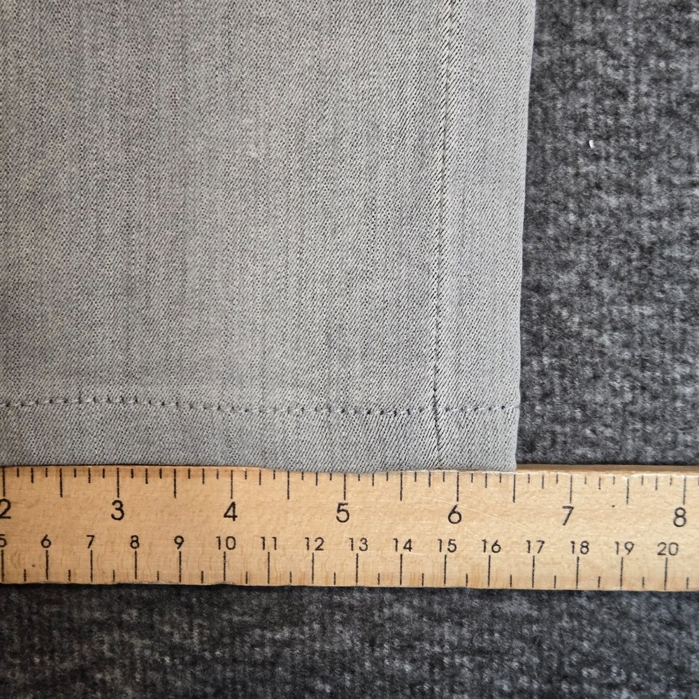 Monfrere Greyson Skinny Jeans Mens 36 x 31 Gray Dist Stone Pants‎ Japanese Denim - Picture 7 of 13